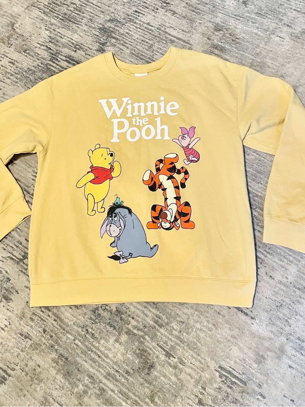 DISNEY Winnie The Pooh & Friends Women’s Crewneck Sweatshirt XXL- EUC